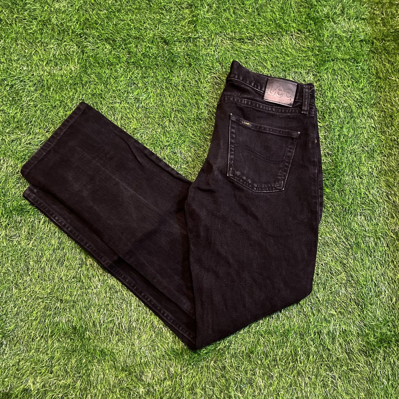 lee black jeans