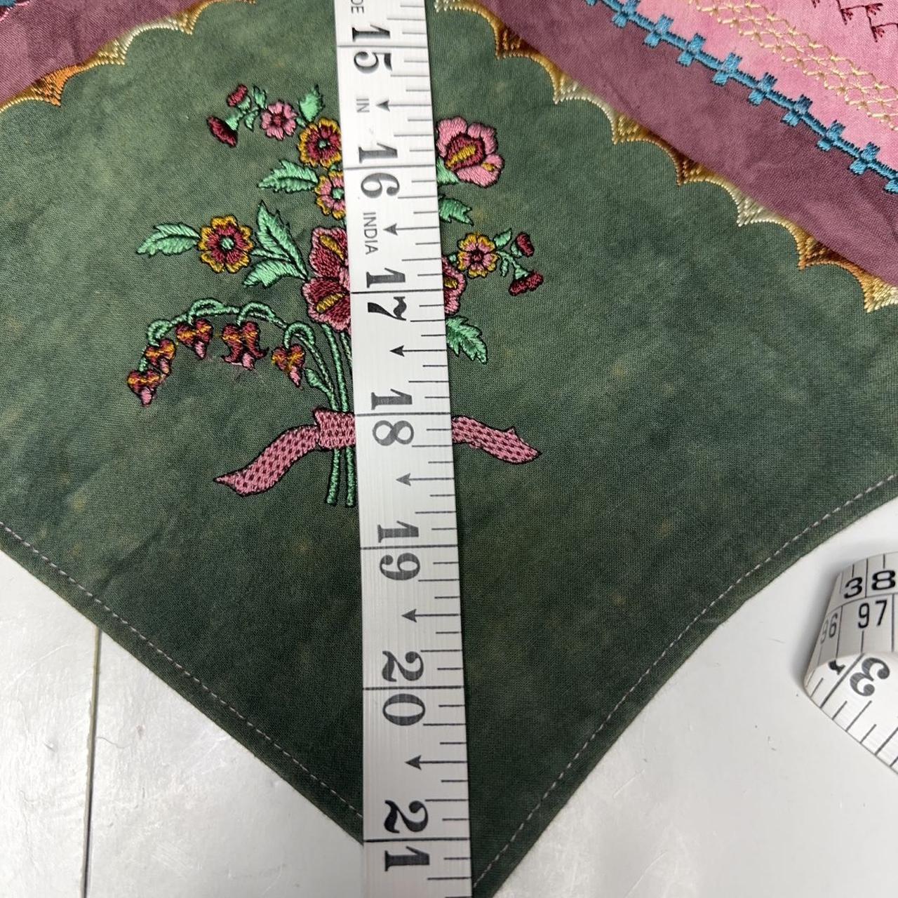 Women's Vest - Multi - M – Boho Patchwork Embroid… - image 7