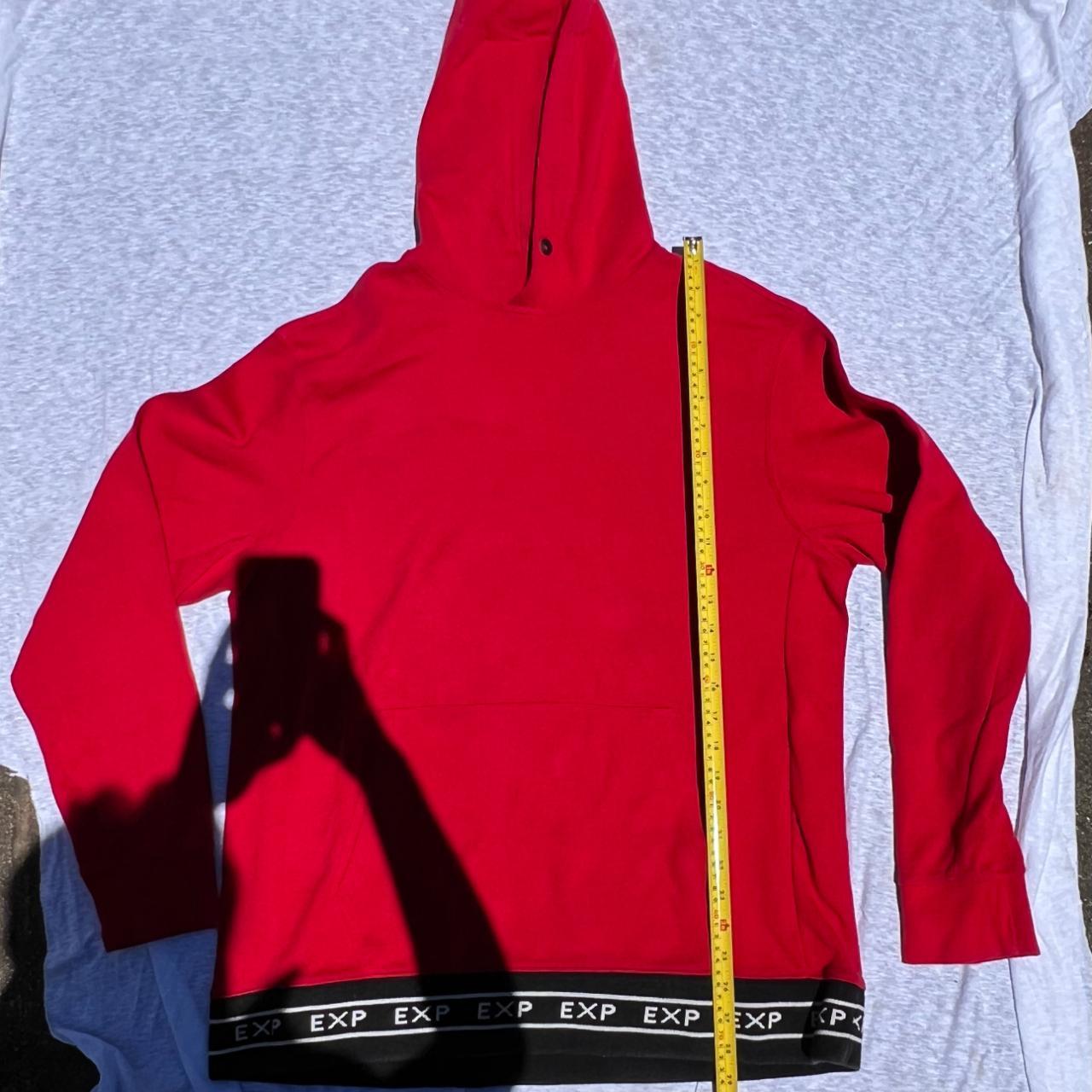 Express red hoodie hotsell