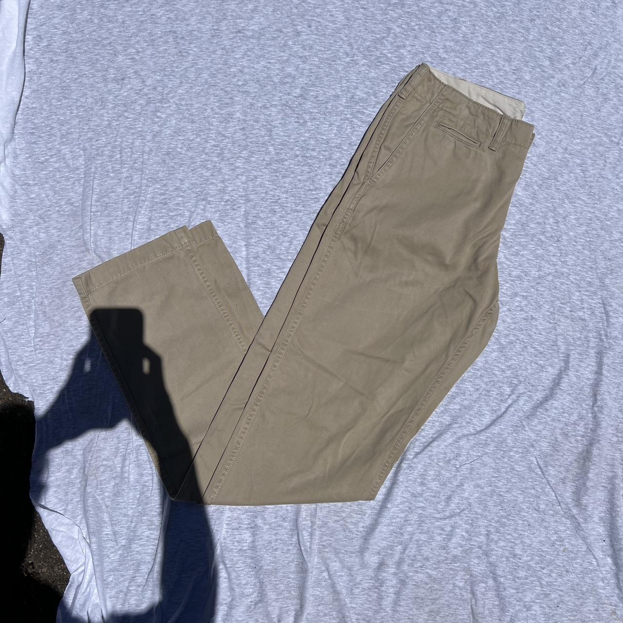Uniqlo Khaki Chino Pants 30x34 Depop