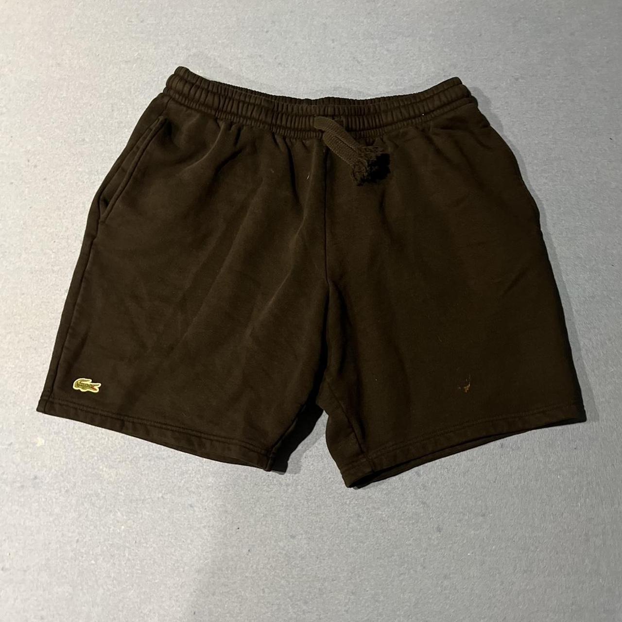 Lacoste Men's Black Shorts | Depop