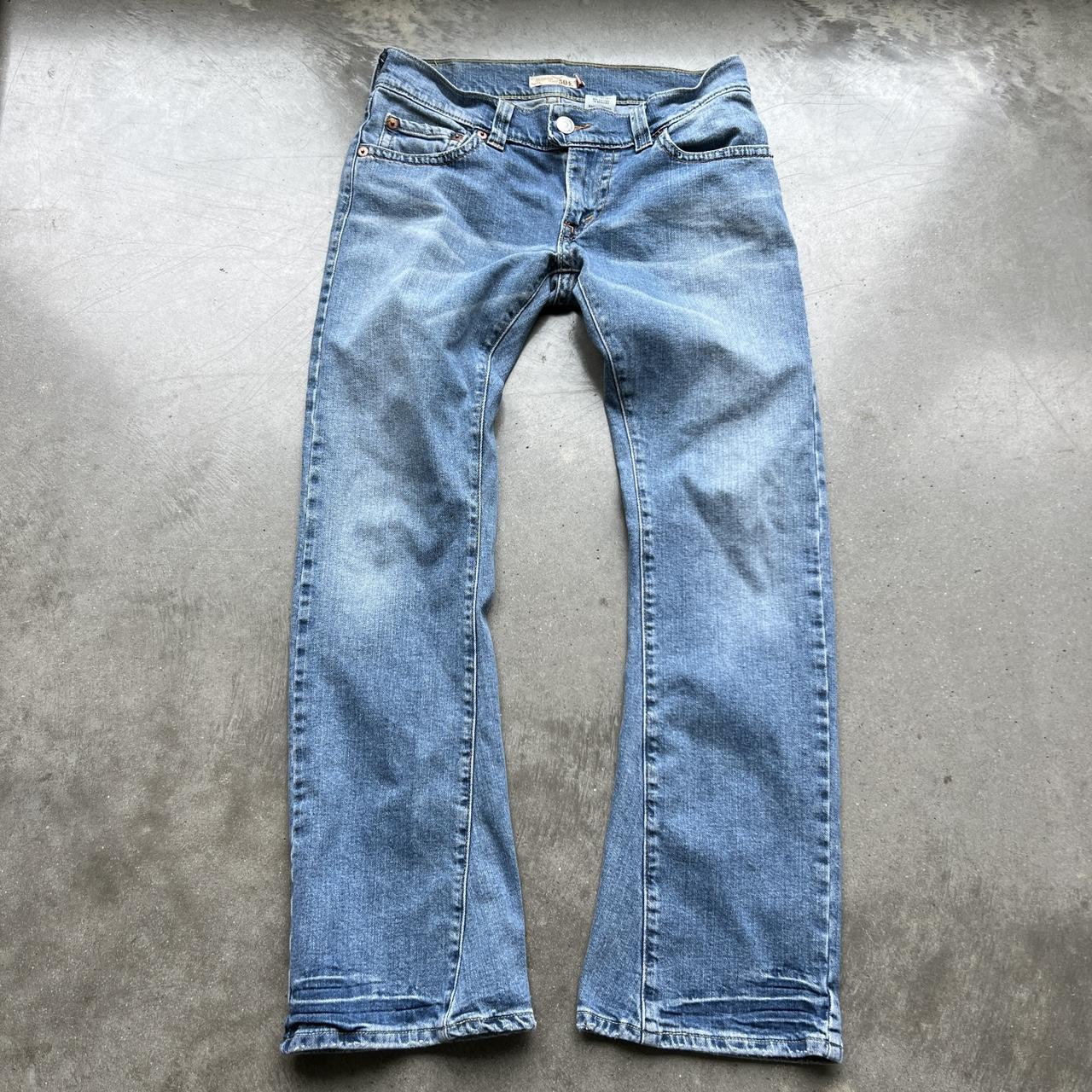 Levi's 504 slouch flare jeans best sale