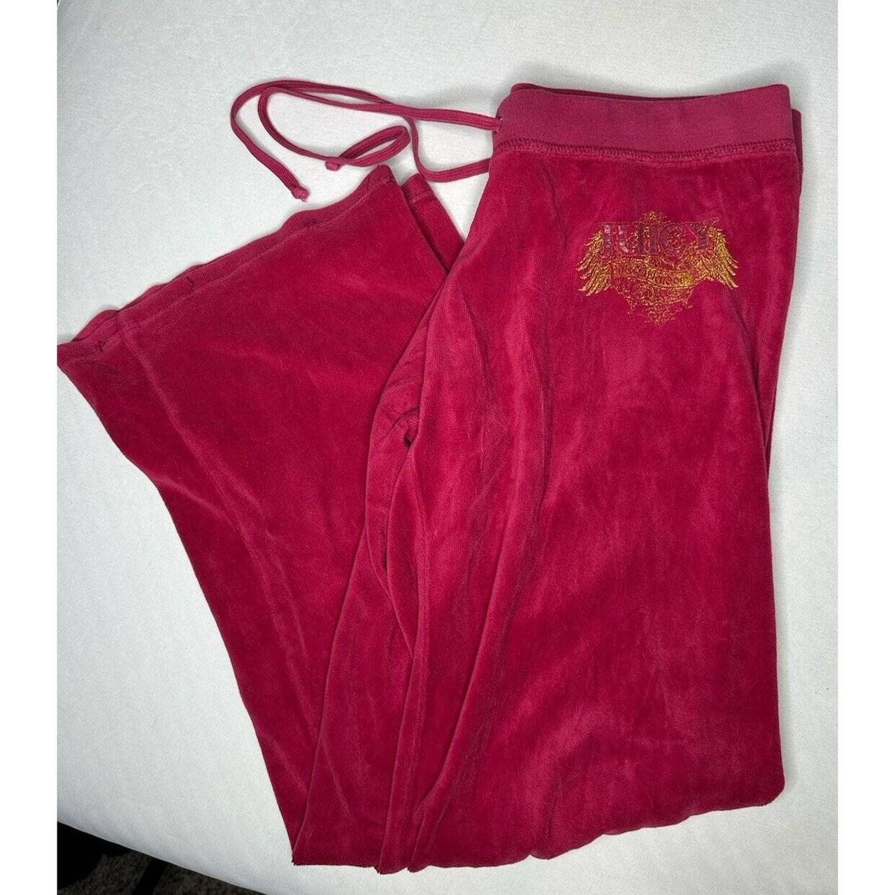 Juicy Couture Y2k Velour Pink Tracksuit Sweatpants Depop 2132