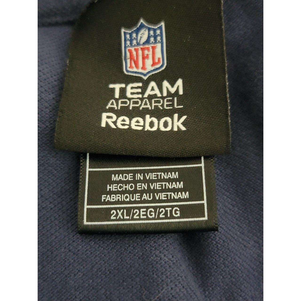 Reebok Men's Shirt - Navy - XXL