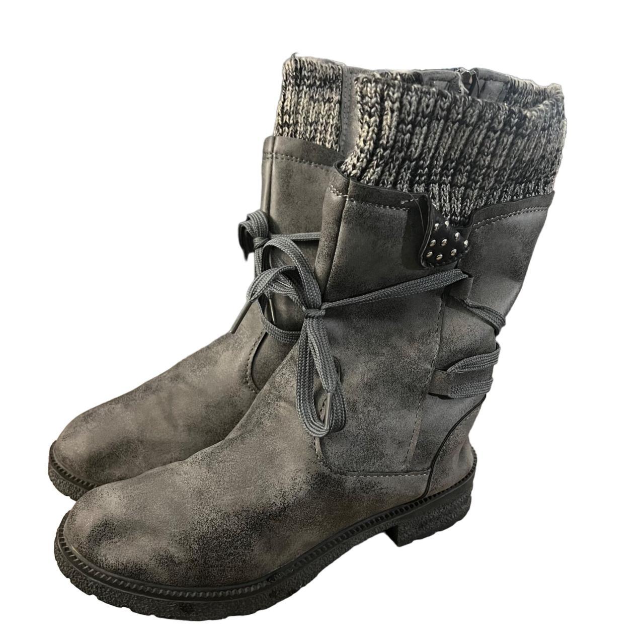 womens grey sneaker boots