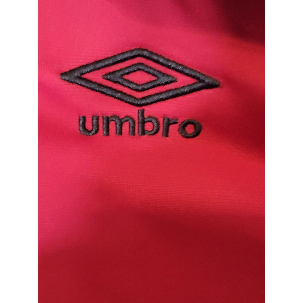 This Umbro Men's Soccer Warm Up Sweat Jacket is a... Depop
