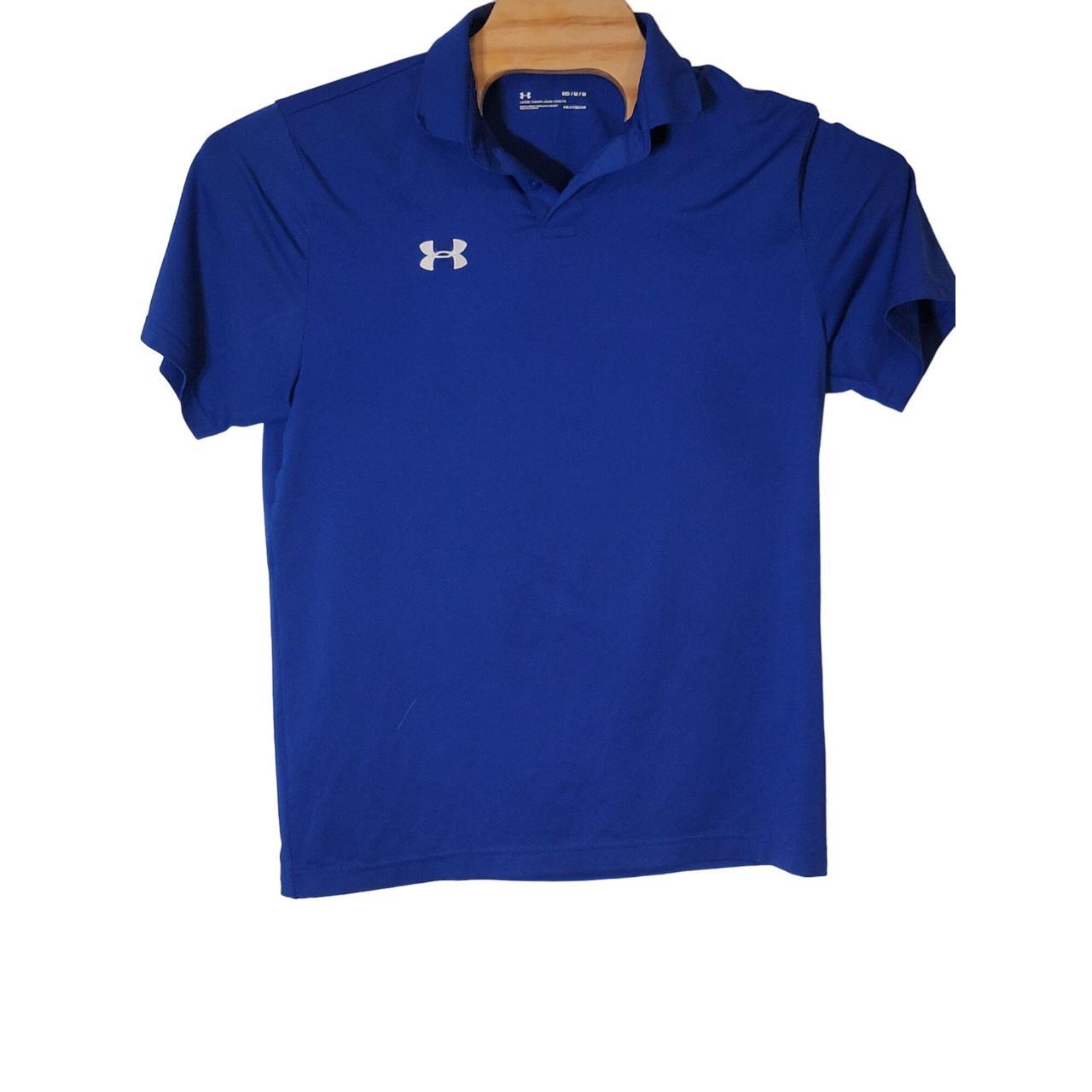 Under Armour's Loose Fit Performance Golf Polo... - Depop