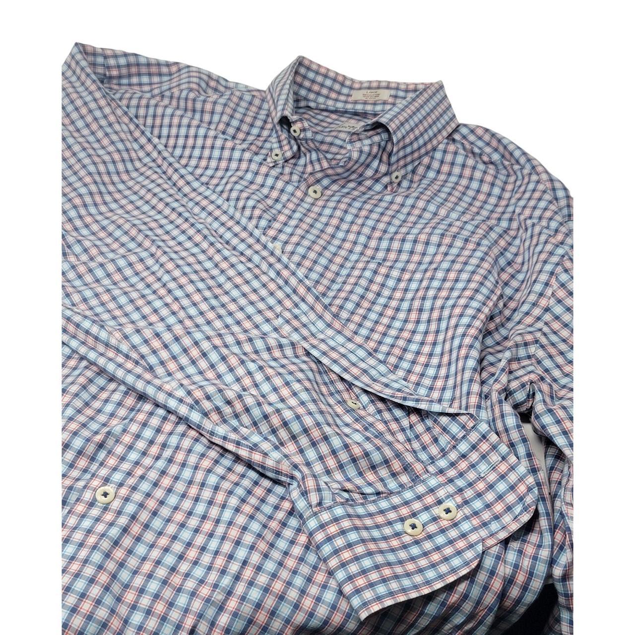 This Peter Millar Men's Large Golf Dress Shirt is a... - Depop