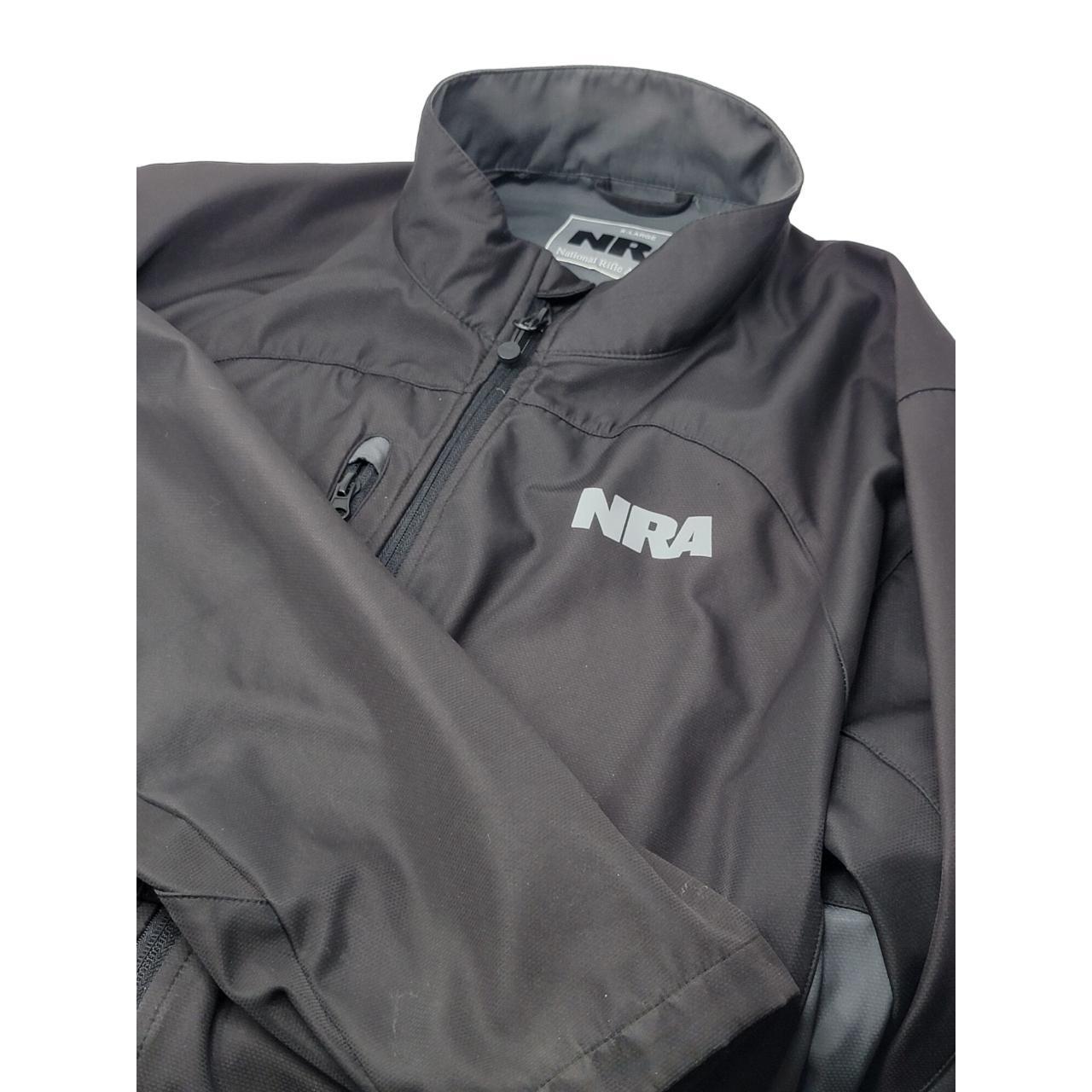 This NRA Full Zip Lightweight Jacket in black is a... - Depop