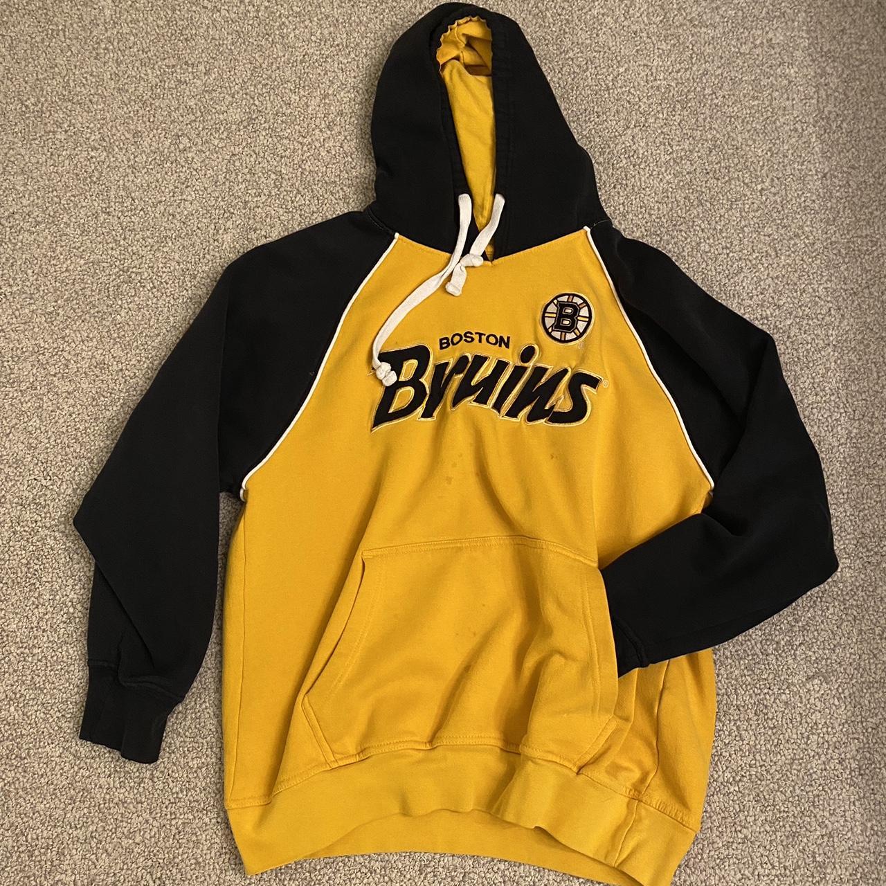 Boston cheapest Bruins Old Time Hockey Hoodie MED