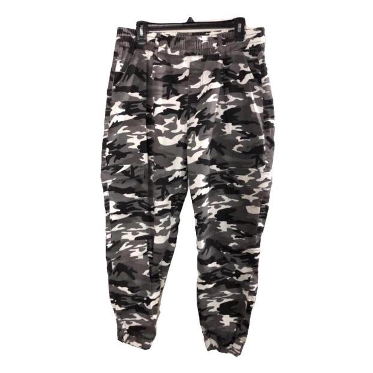 Black and sale white army trousers