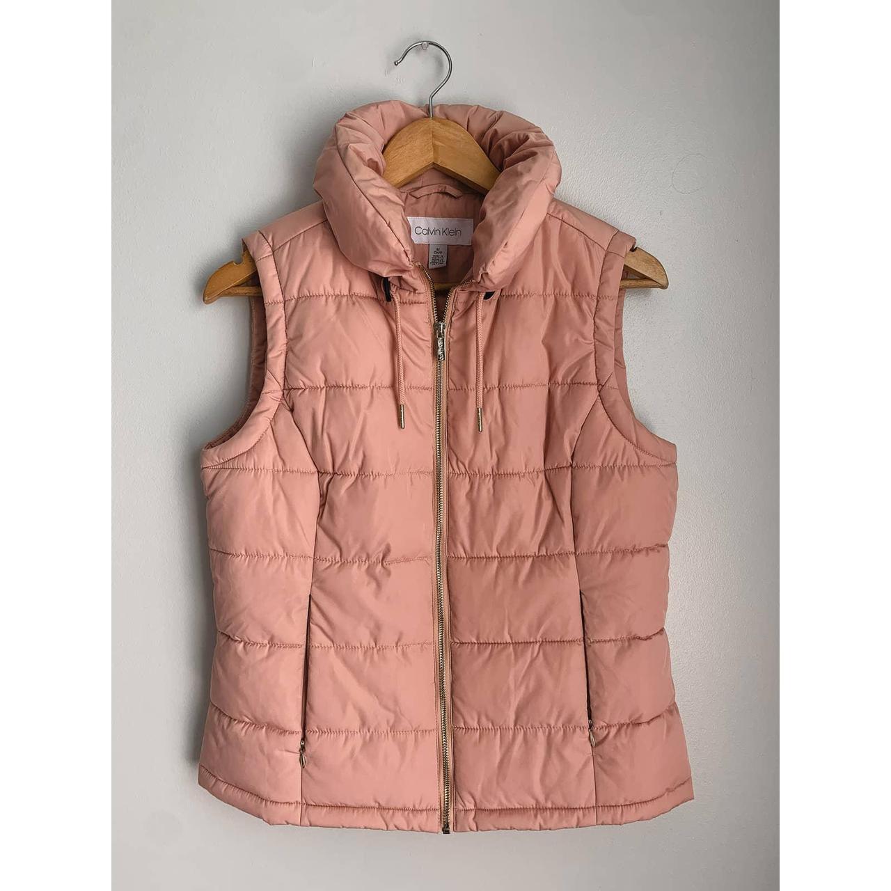 Calvin klein pink clearance puffer vest