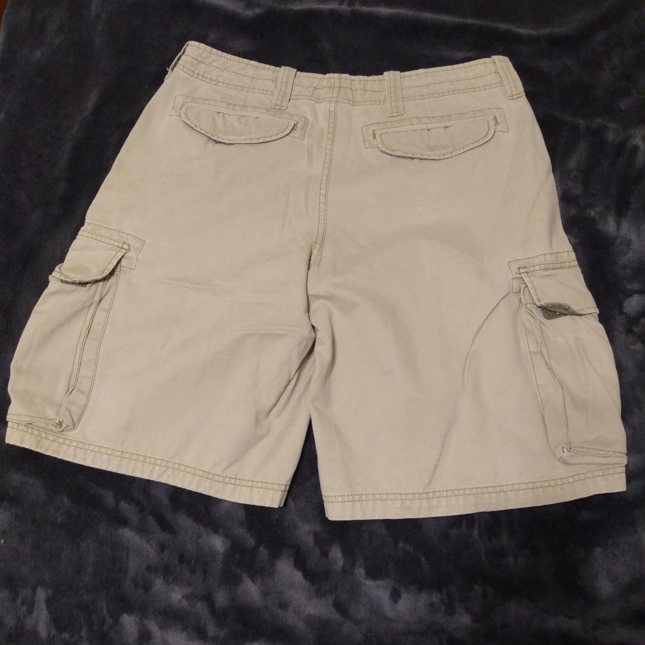 🔥 Aeropostale Beige Cargo Shorts - Men's Size 34 -... - Depop