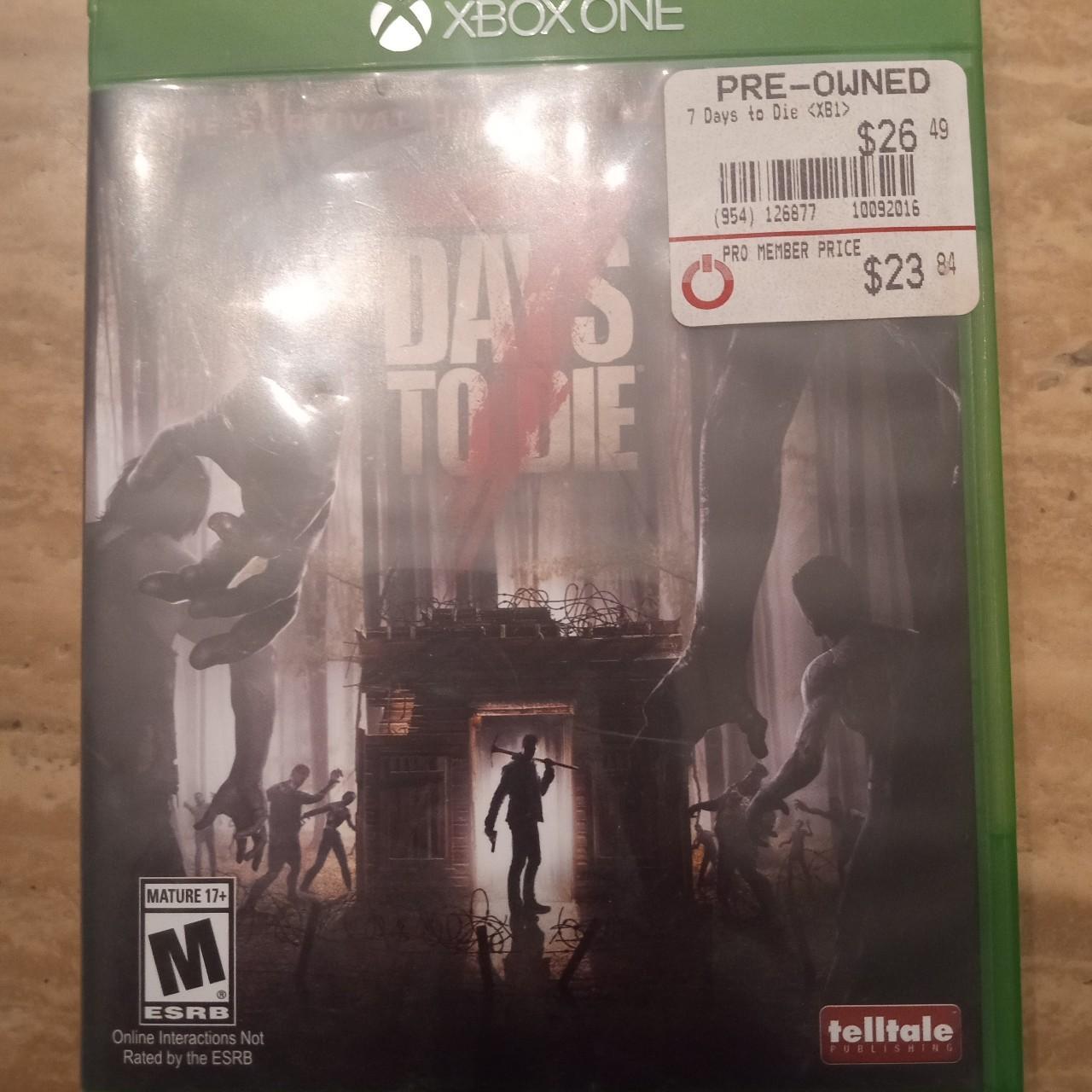 💥 7 Days To Die Horror Xbox One Game In Original Box... - Depop