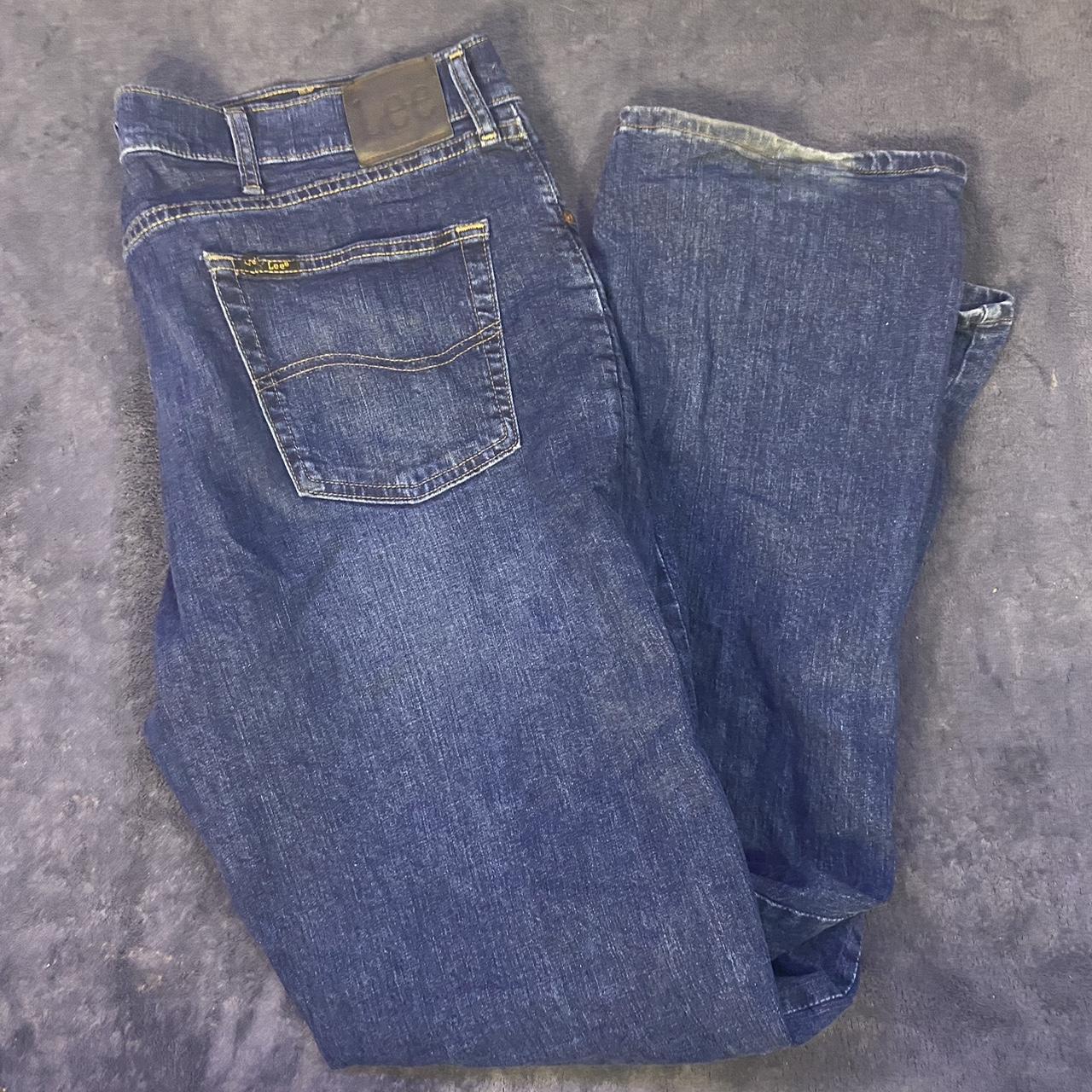 Washed Lee jeans - Depop