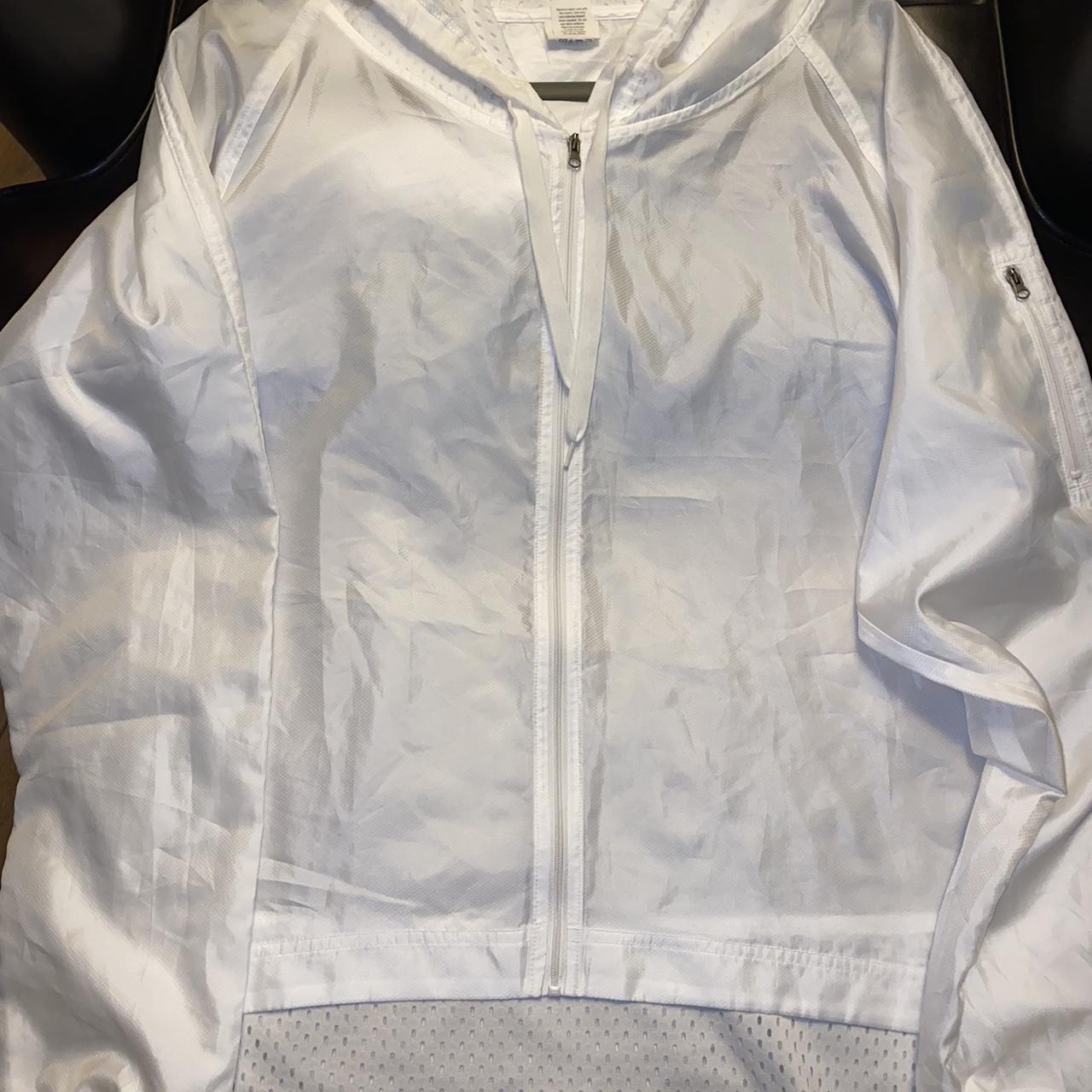 Champion windbreaker hot sale womens silver