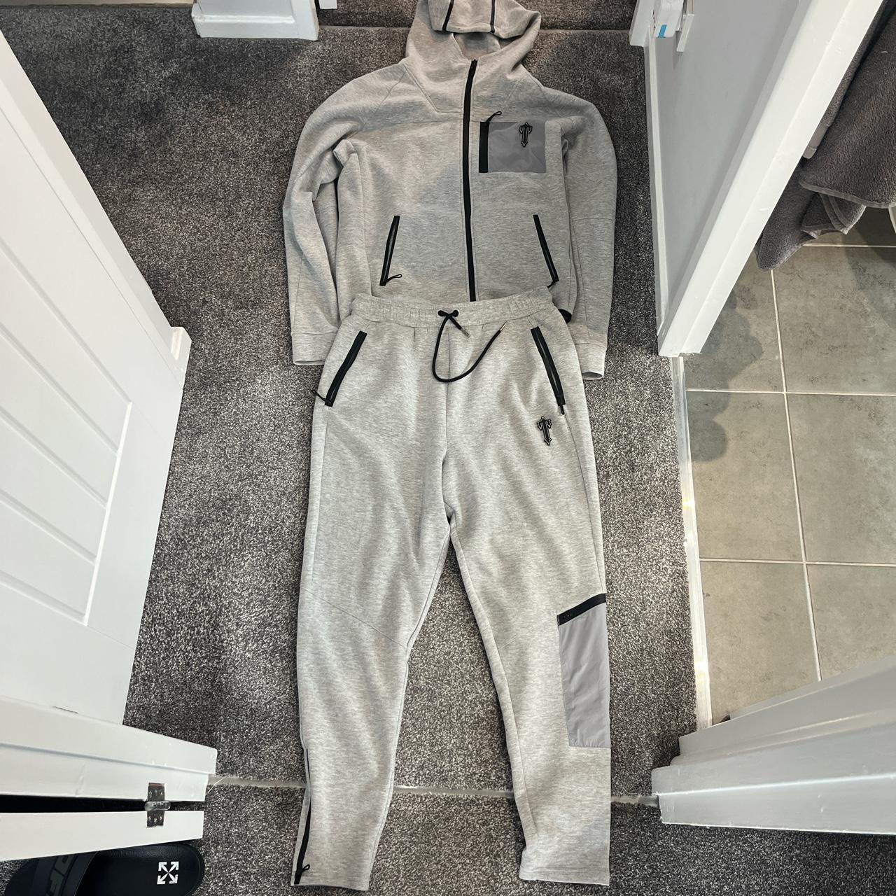 Trapstar tracksuit in size L, material has gone a... - Depop