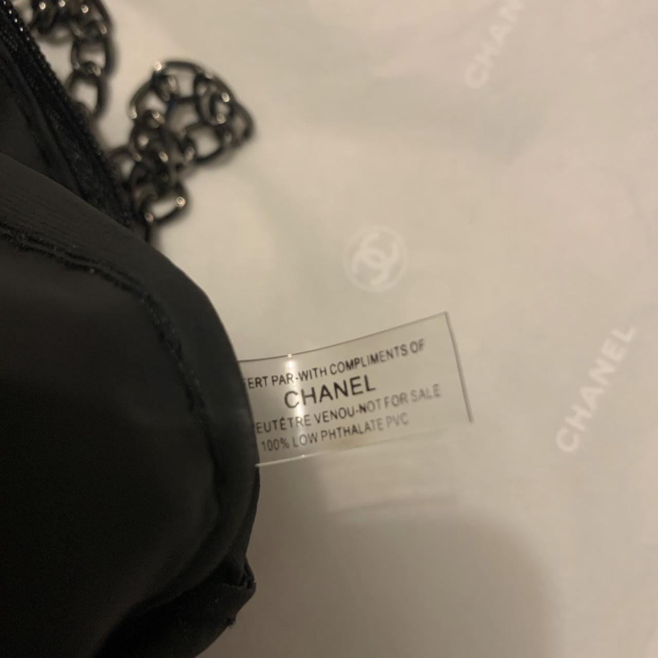 Authentic Chanel VIP black plush gift precision - Depop
