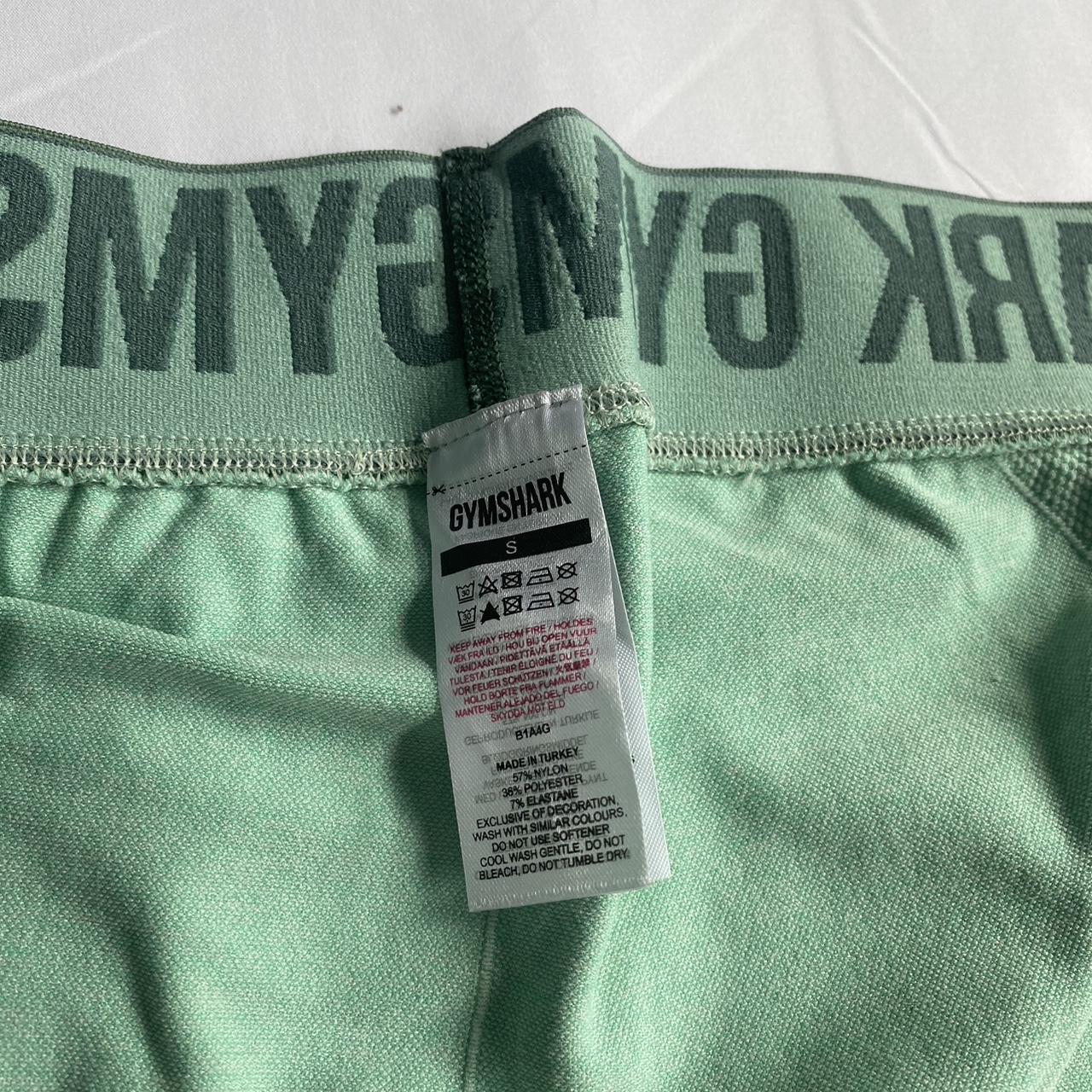 Gymshark Flex Shorts Cactus Green Marl RRP: £35 - Depop