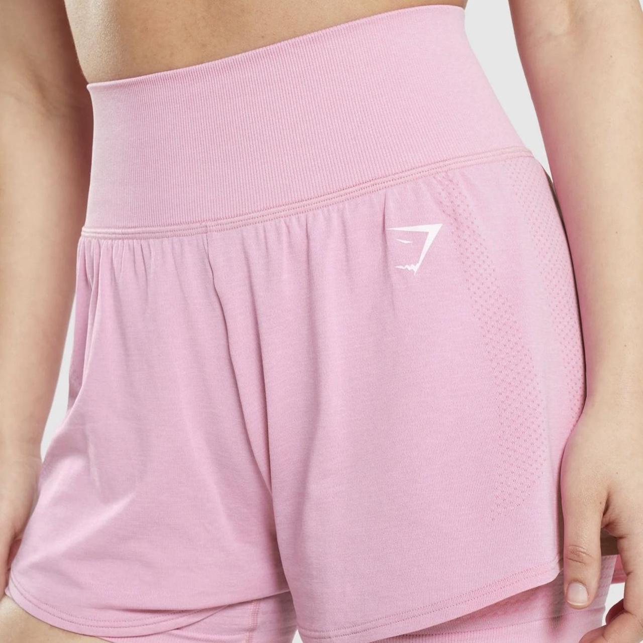 gymshark shorts!! seamless 2 in 1 2.0 workout shorts... Depop