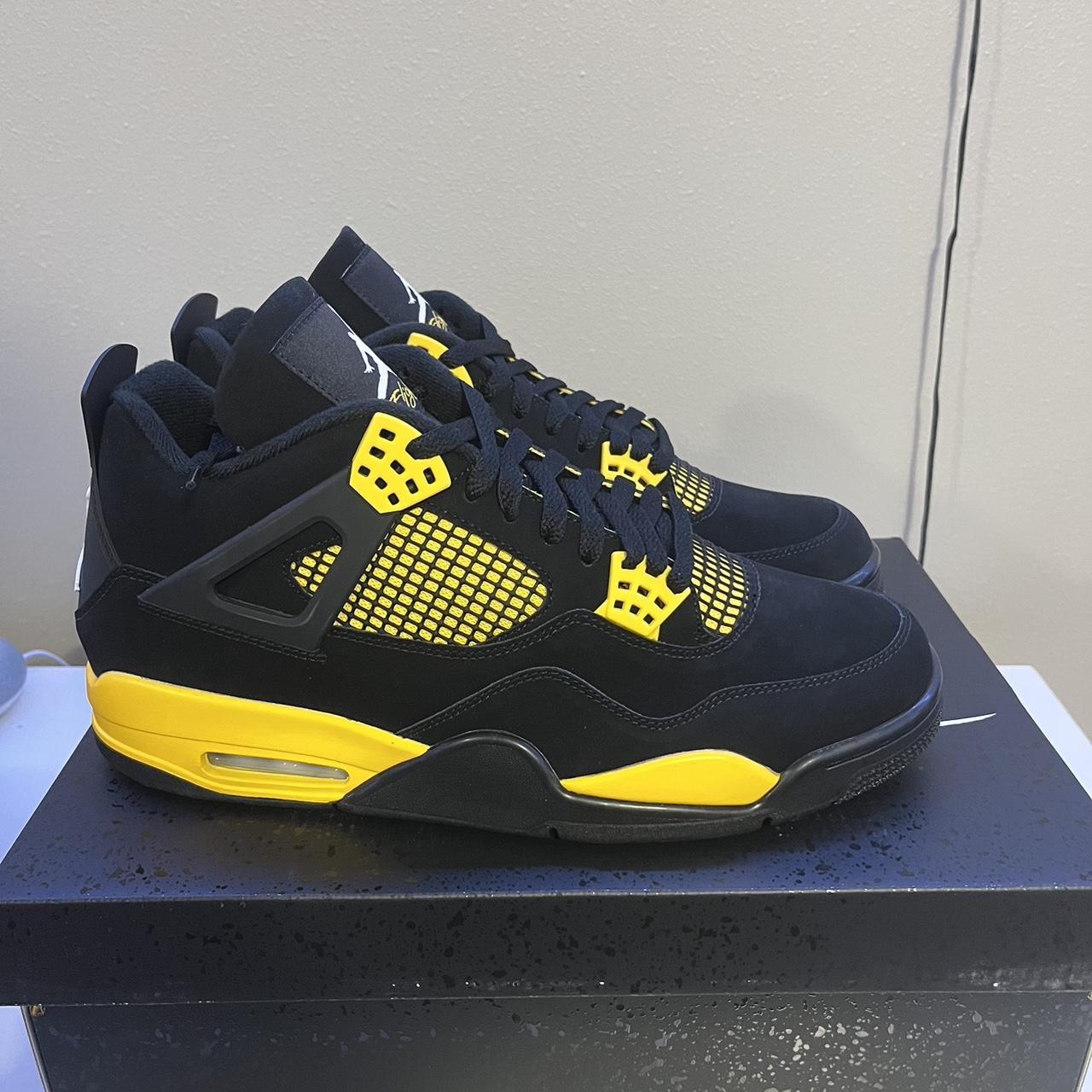 Jordan Men's Black And Yellow Trainers 