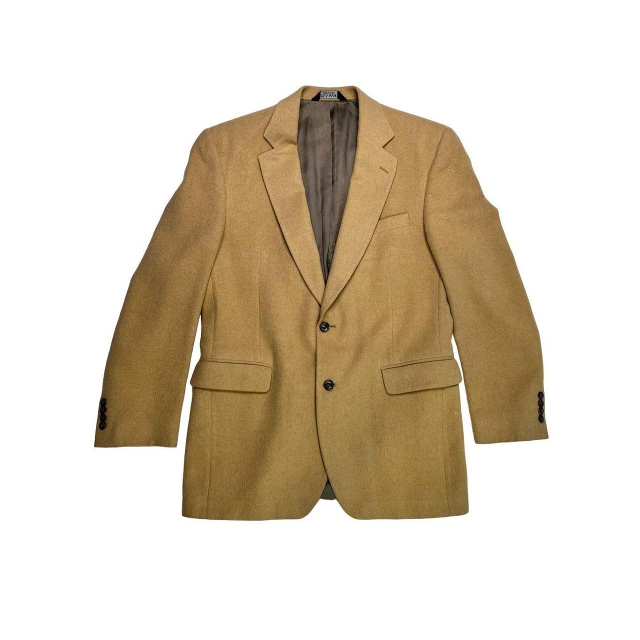 Men's Two Button Suit - Camel ~ Khaki