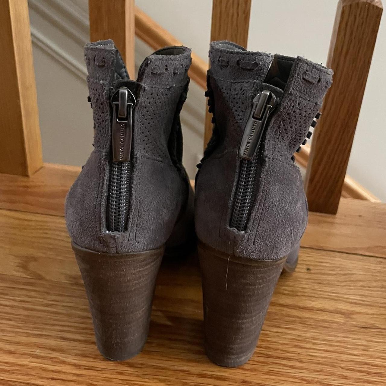 Vince camuto hotsell grey booties