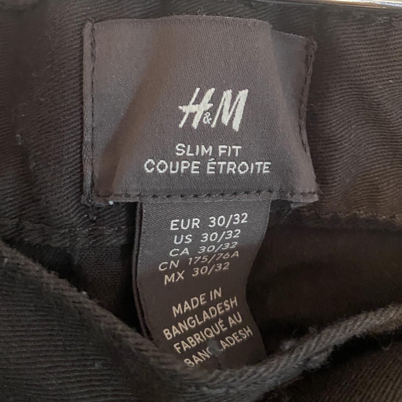 H&m slim coupe online etroite