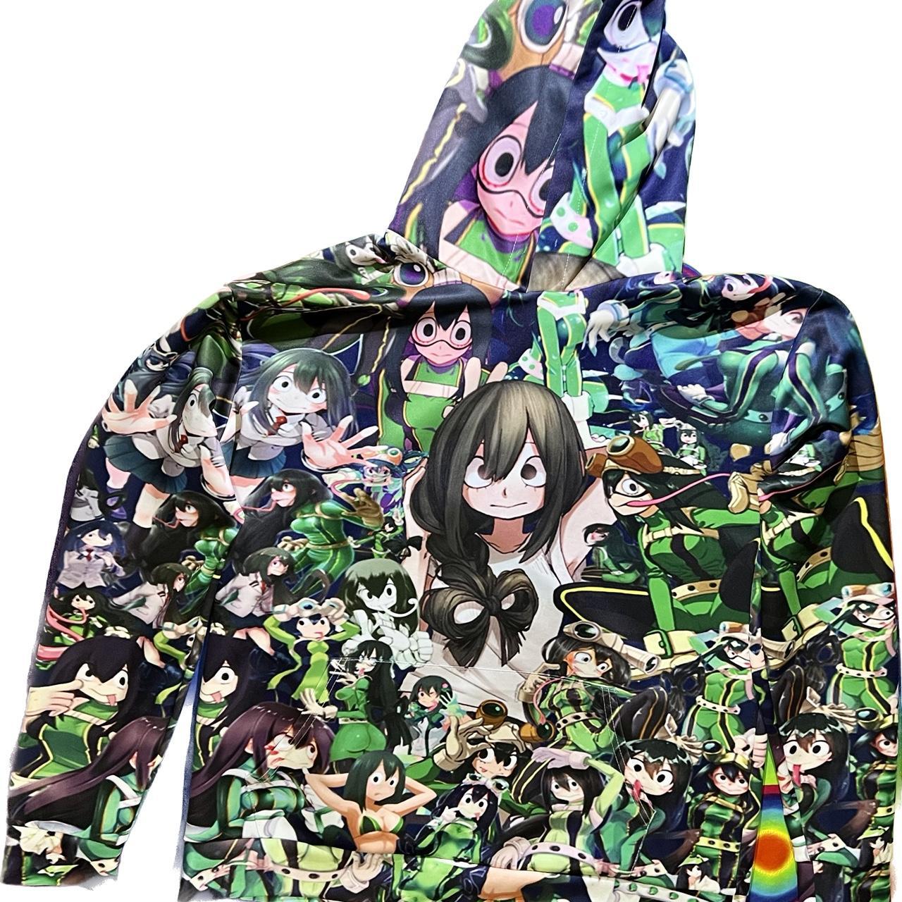 Fun Anime Boku hoodie. My Hero Academia Asui