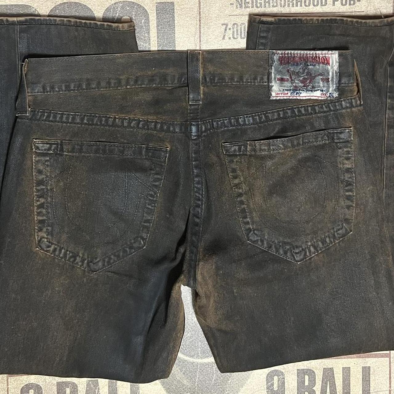 True religion coated on sale jeans