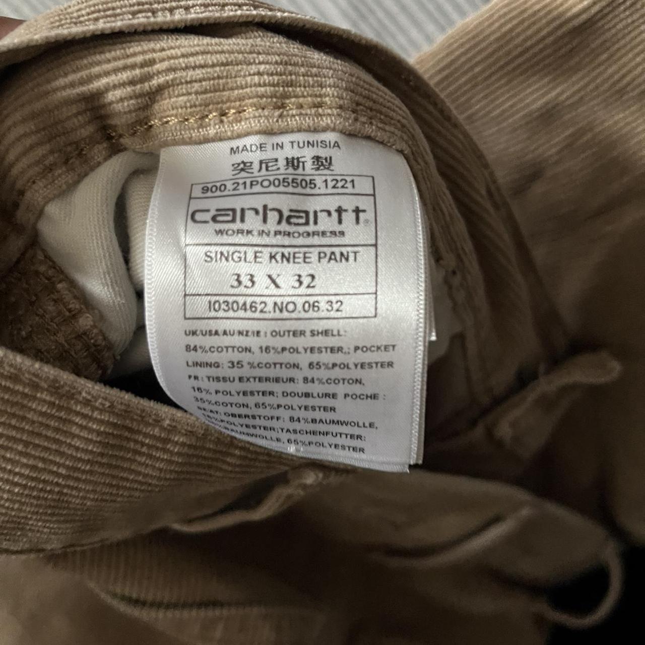 Carhartt WIP Men's Cream and Tan Trousers (4)