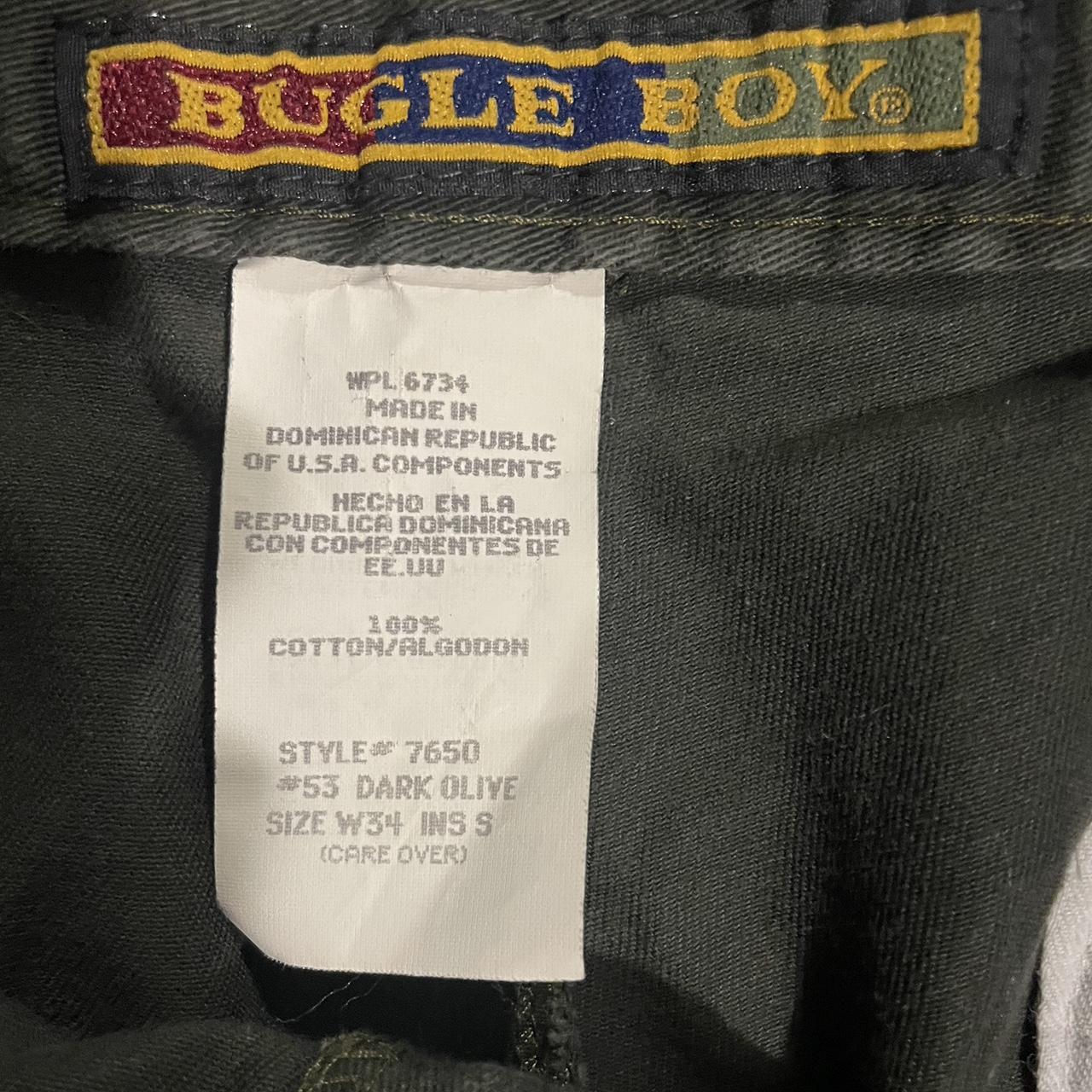 Bugle Boy Men's Green Trousers (4)
