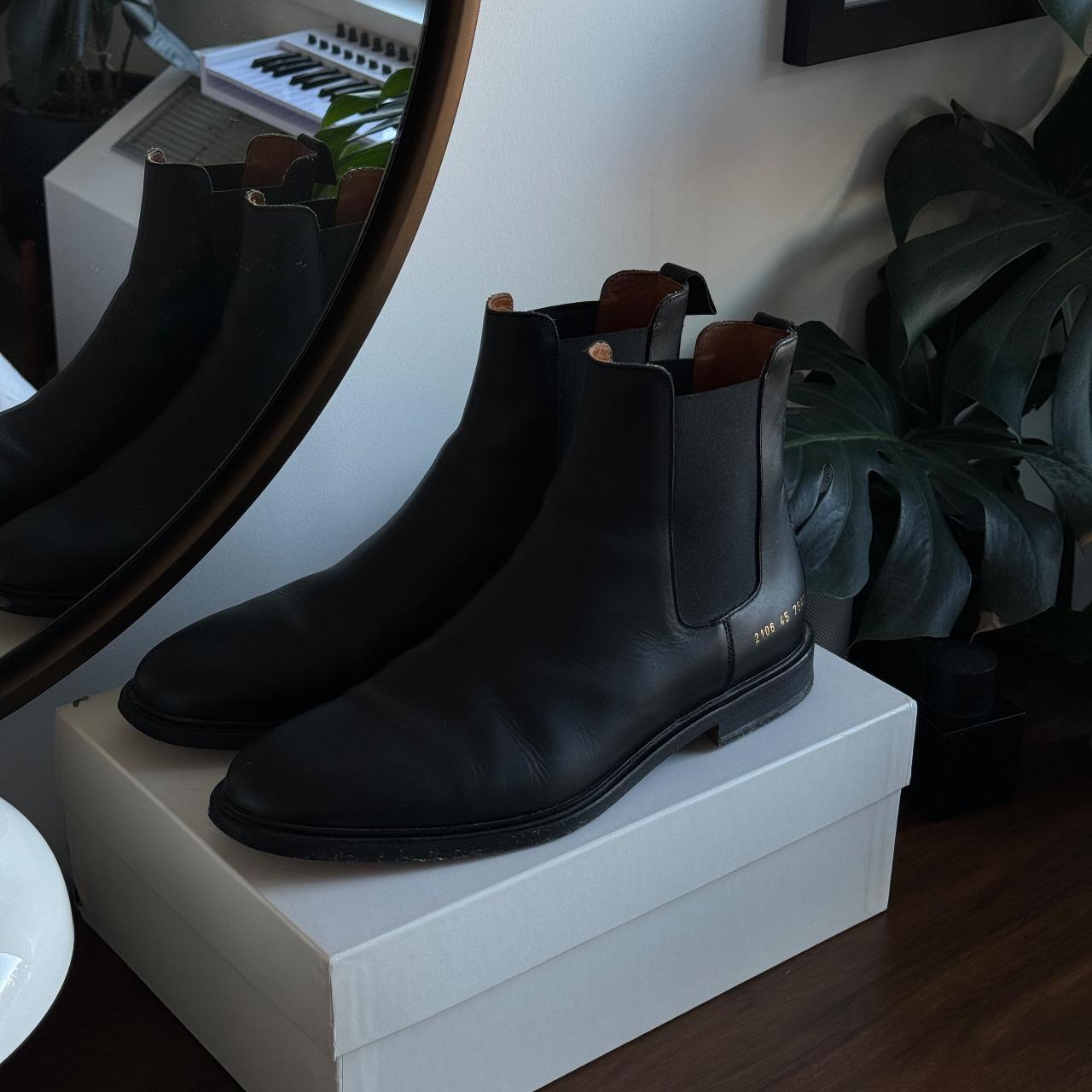 Common Projects Cross-Grain Saffiano Leather Depop