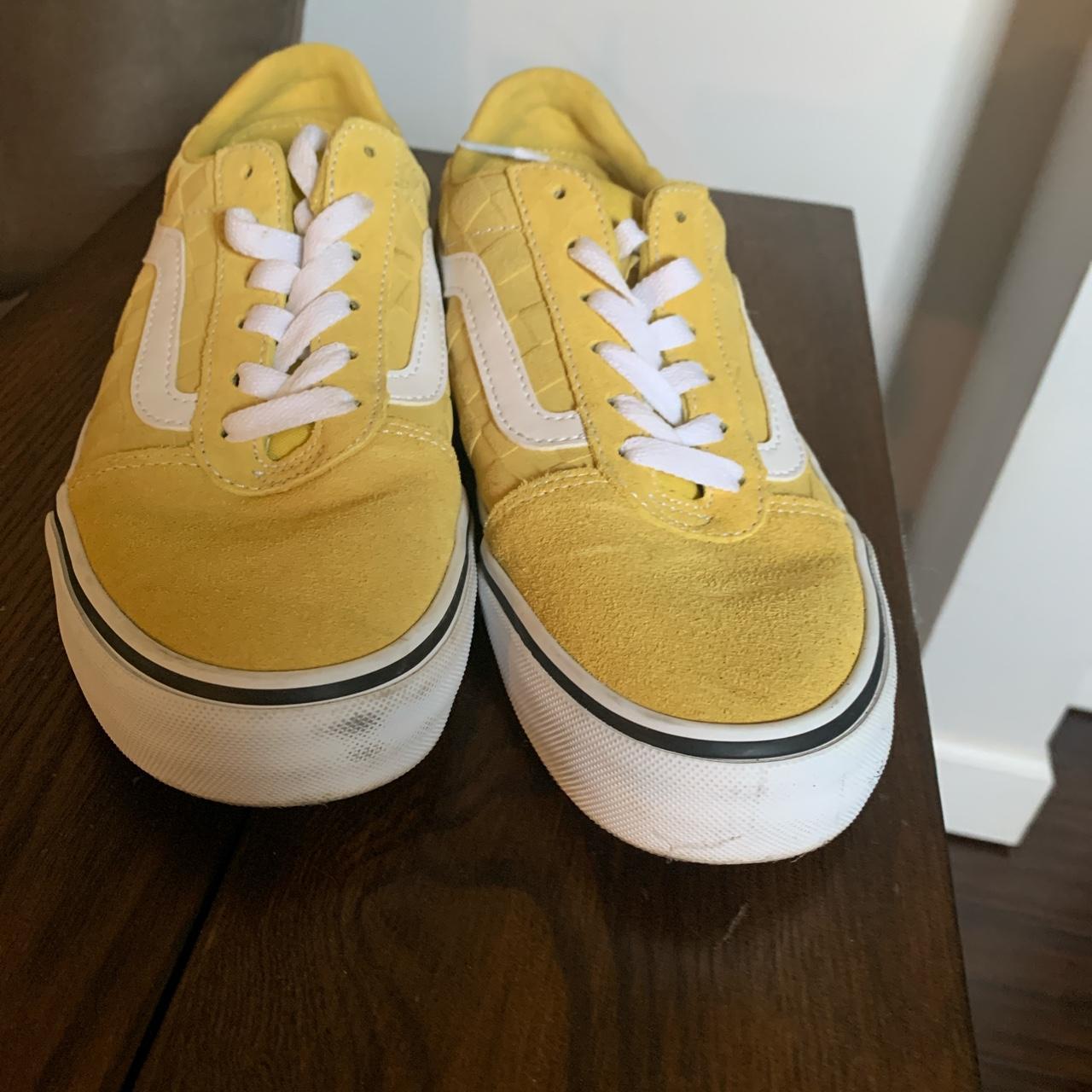 Yellow vans deals size 7