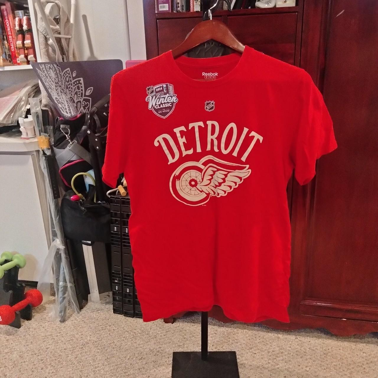 Detroit red wings sweater sweatshirt Size medium A - Depop
