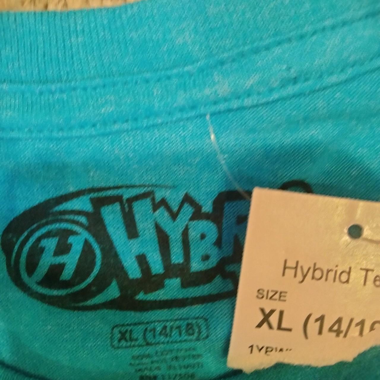 Hybrid Apparel Blue T-shirt (2)