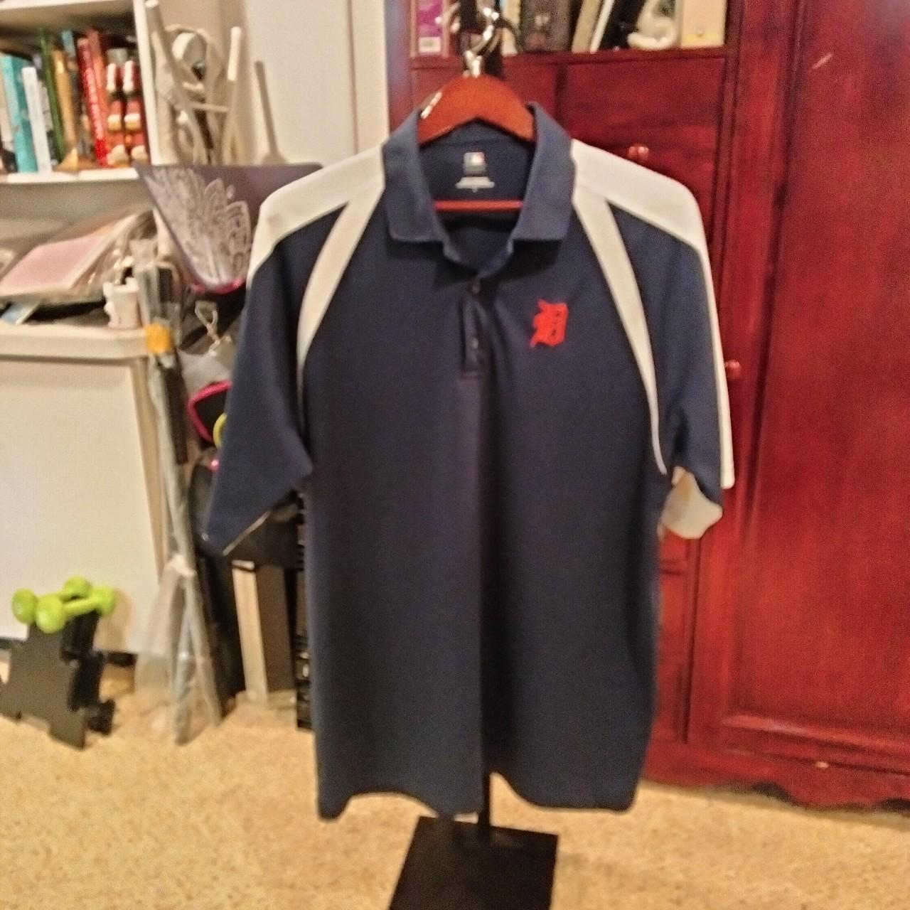 MLB Men's Polo Shirt - Blue - L