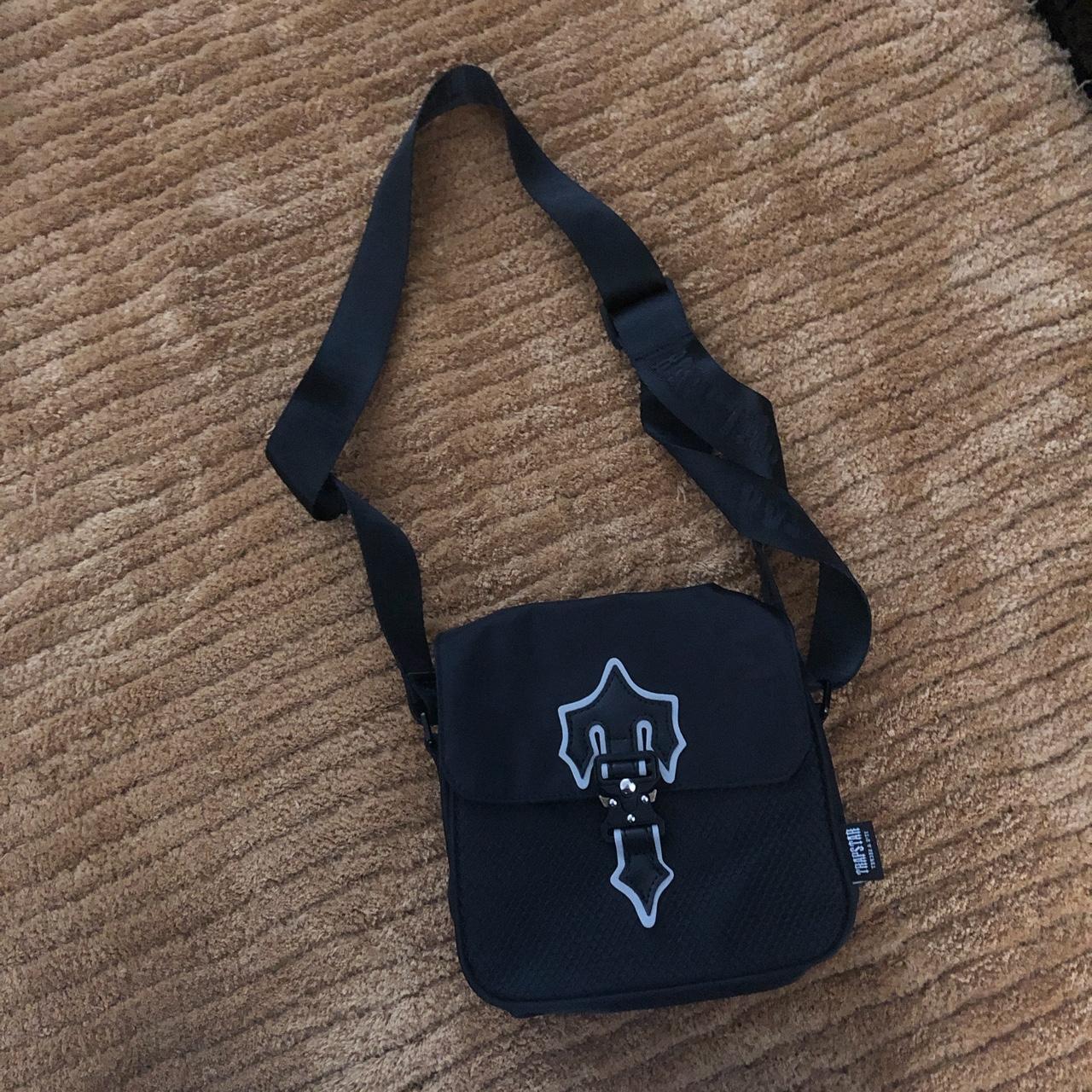 Trapstar Irongate T Crossbody bag Black/Reflective Depop