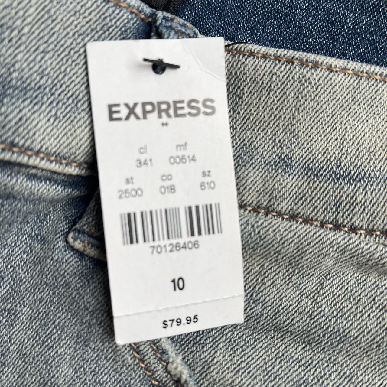 Express jeans, women's size 10, brand new - Depop