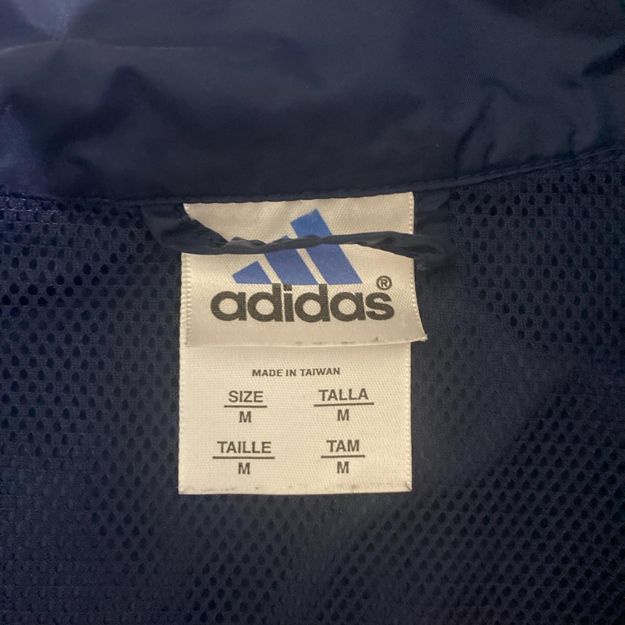 Adidas Men's Navy Coat | Depop