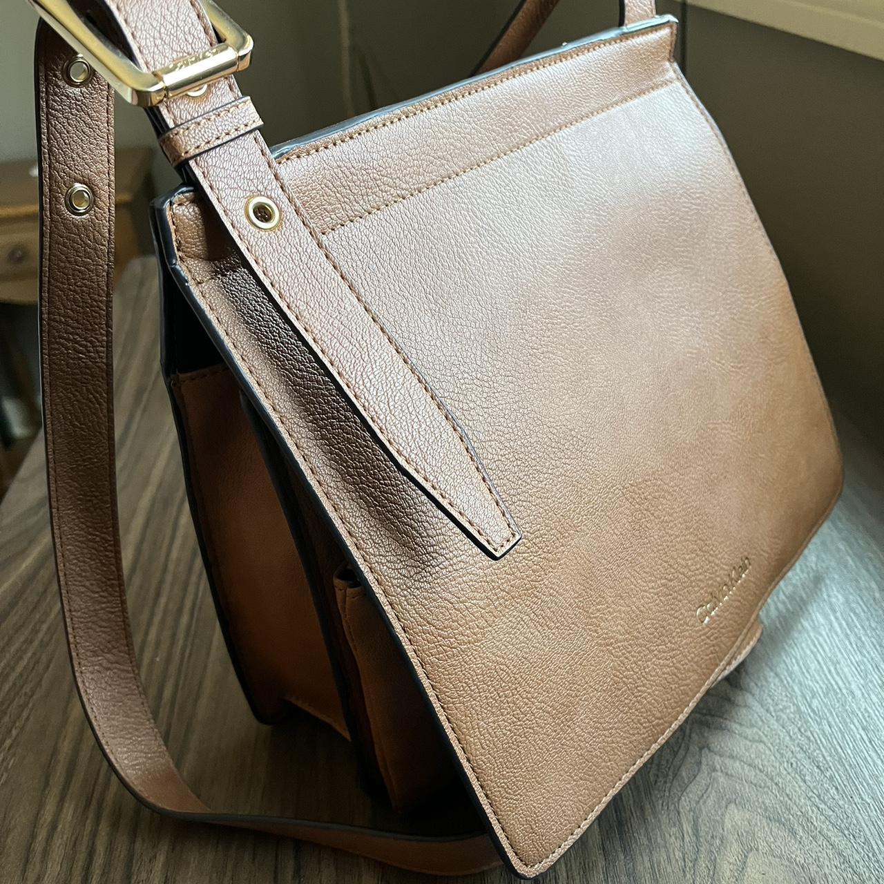 New Calvin Klein Havana adjustable strap crossbody