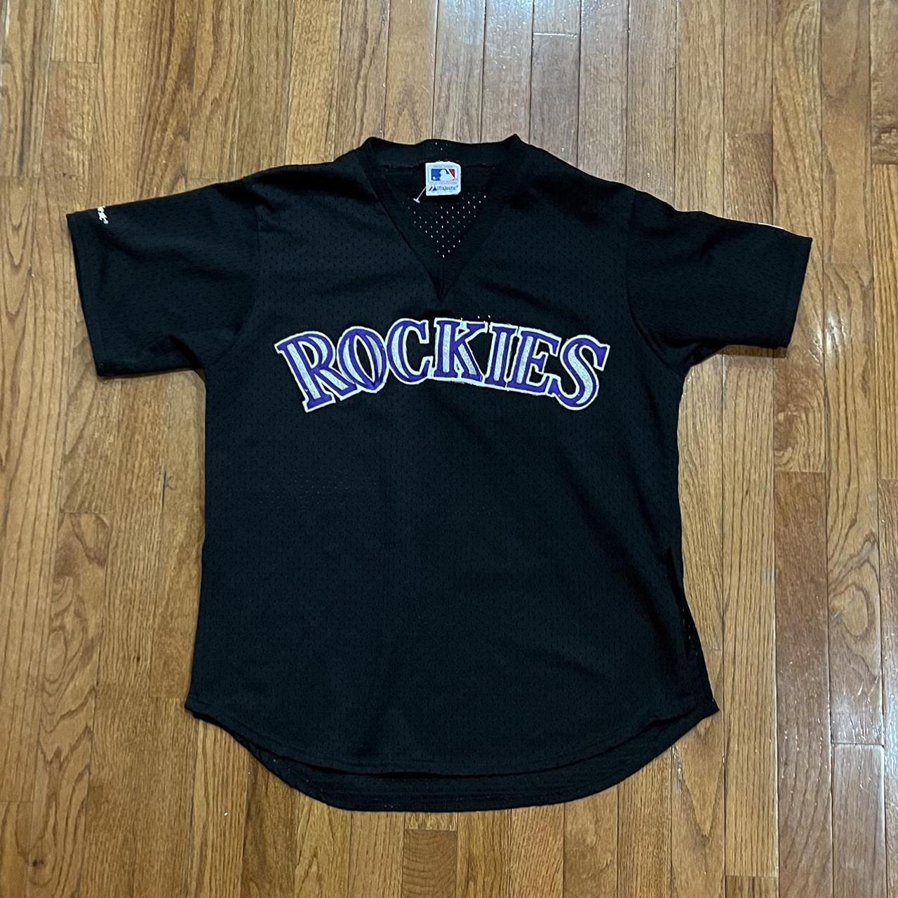 Rockies baseball rare jersey #mlb #colorado - Depop