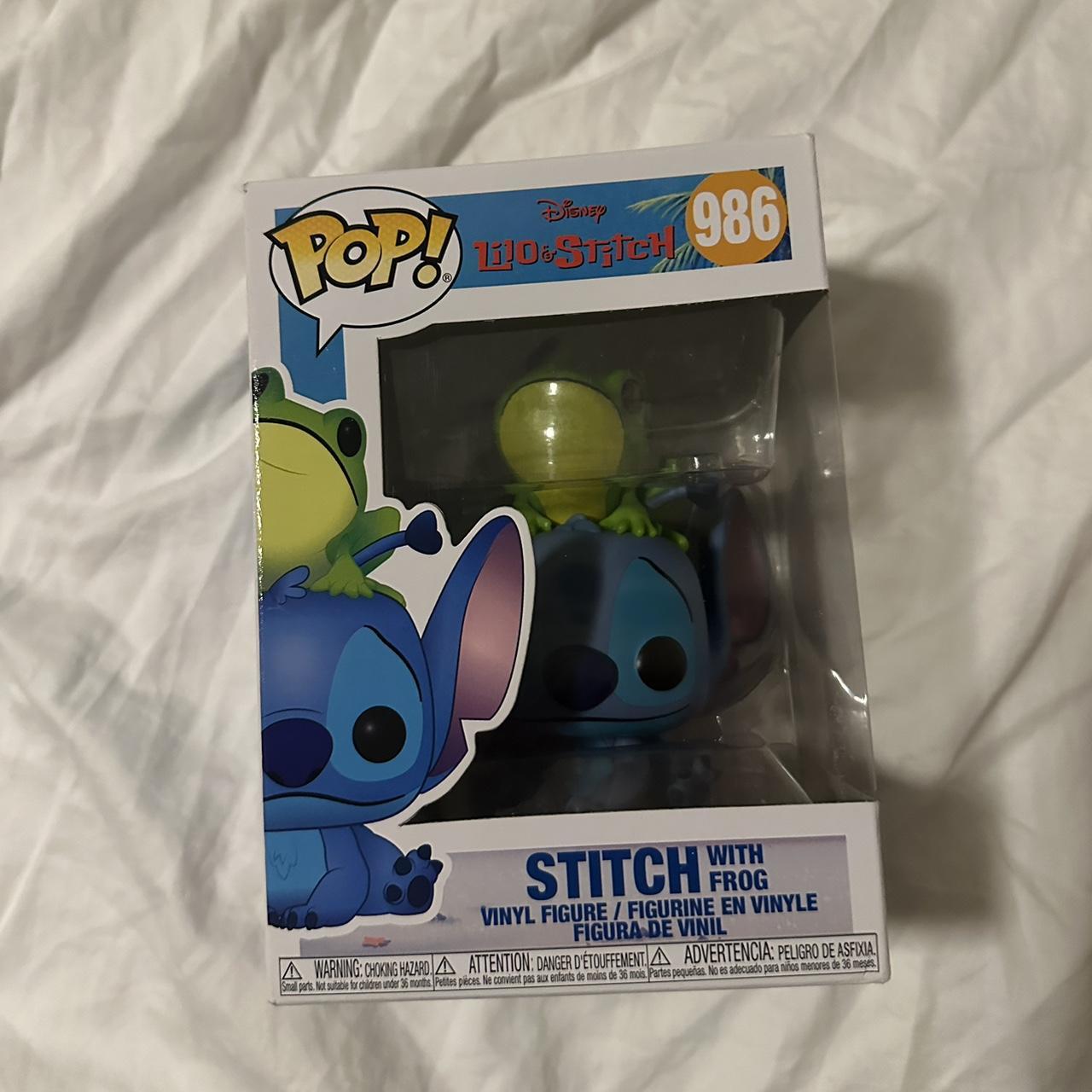 Funko Stitch with Frog Pop! Vinyl Figure