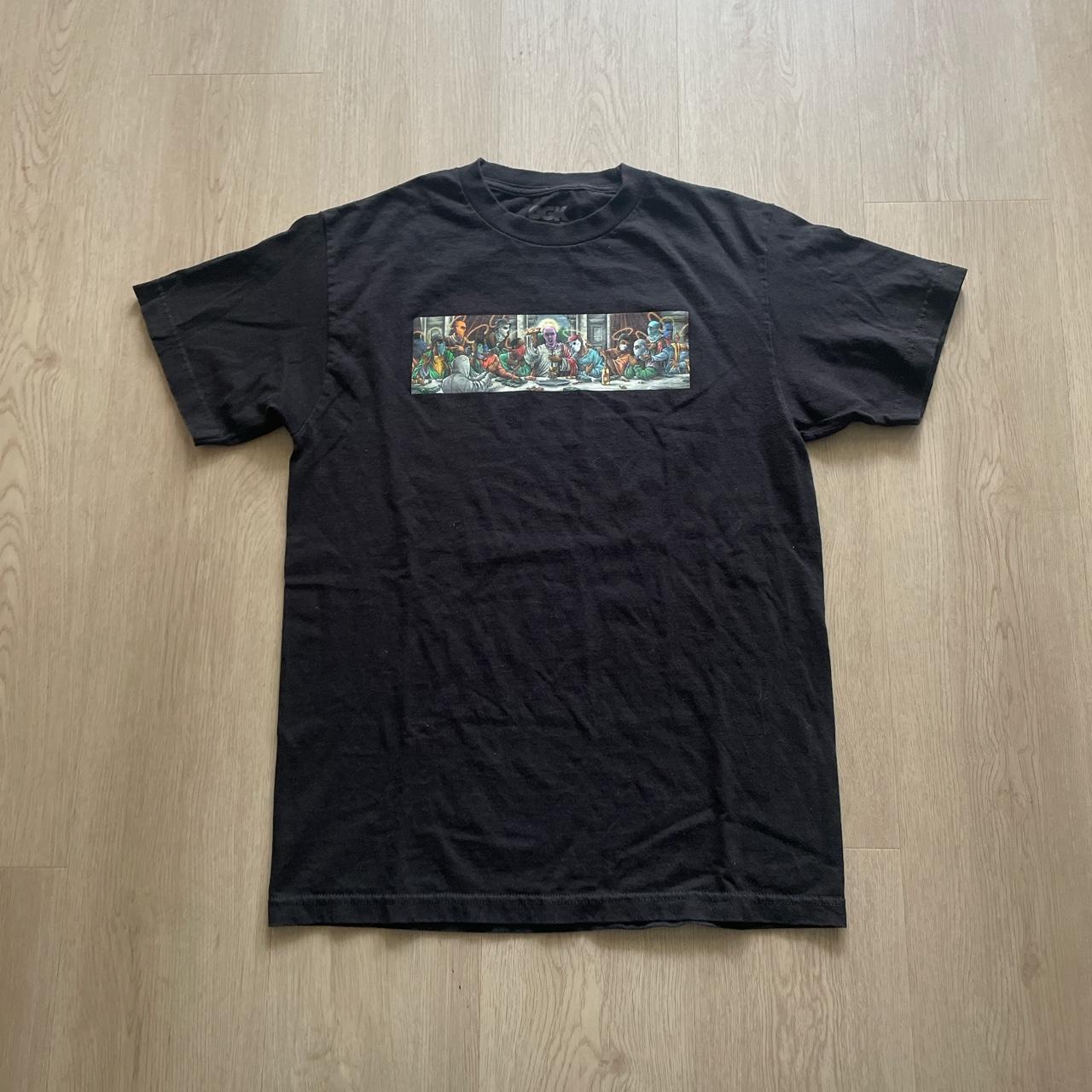 DGK The Last Supper Box Logo tee condition is 8/10,... - Depop