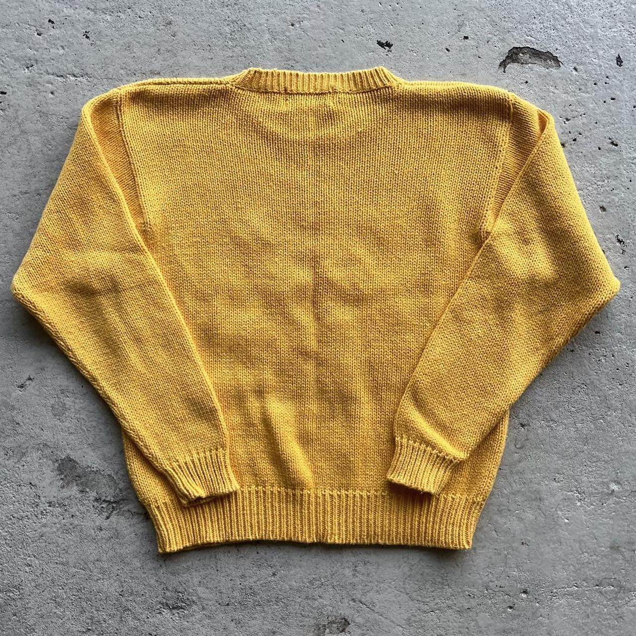 Men's Yellow Jumper Depop