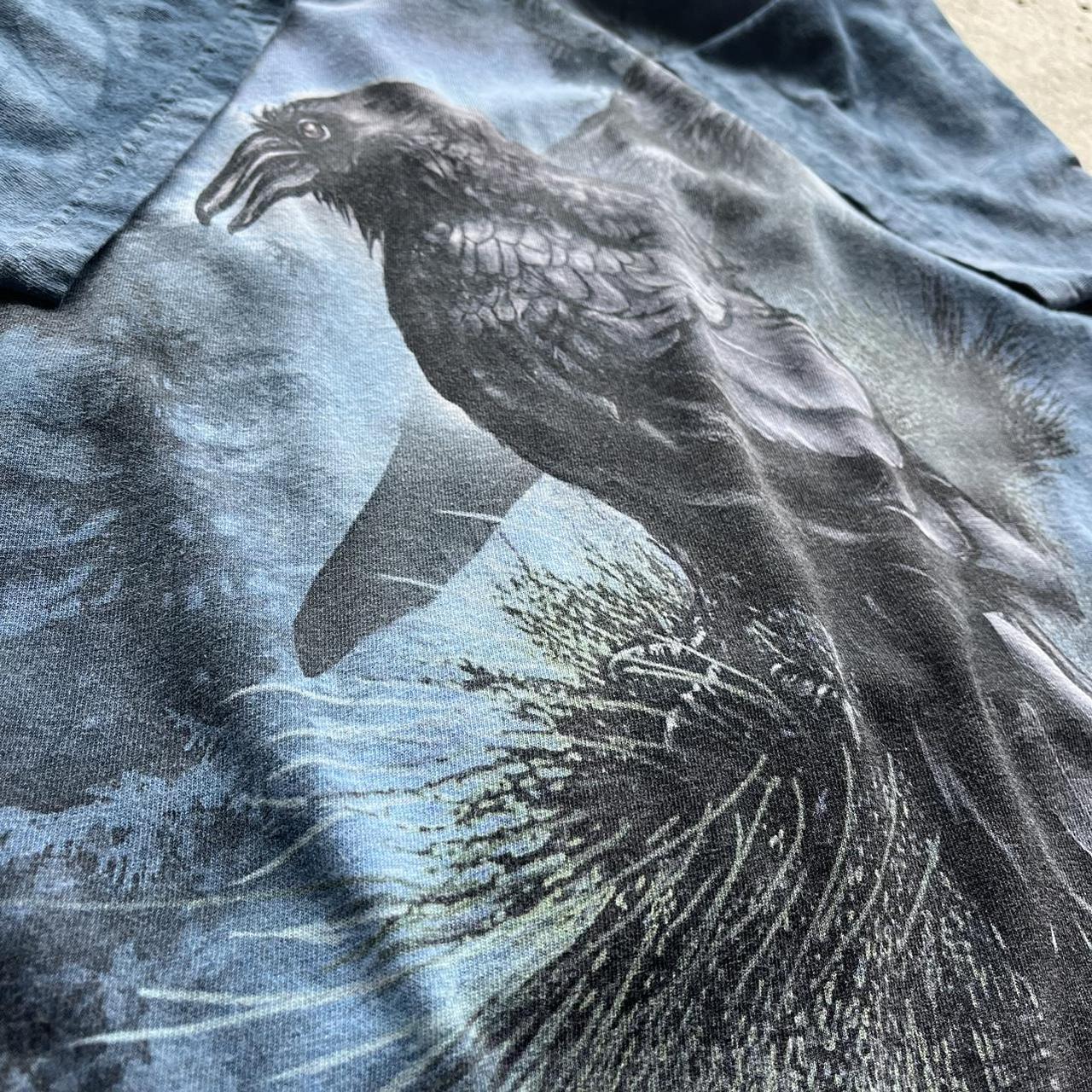 The Mountain T-Shirt Ravens Bird Tie Dye Shirt 