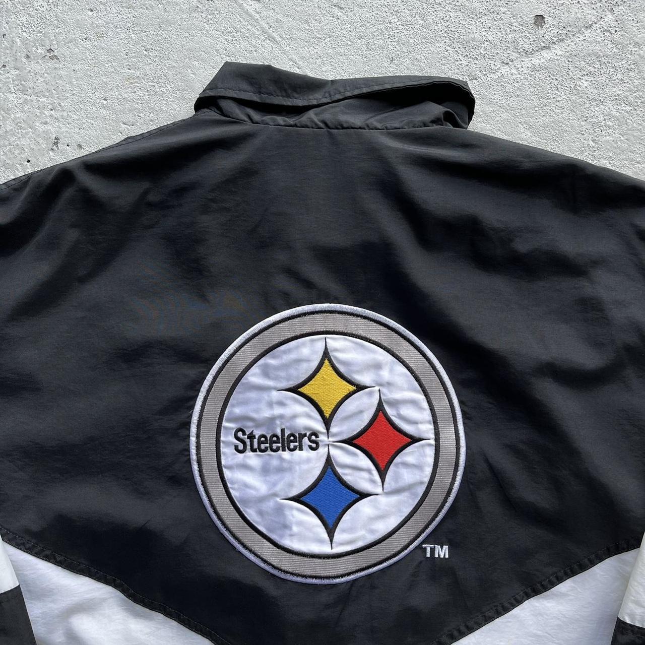 Vintage Pittsburgh Steelers Windbreaker Jacket.... - Depop