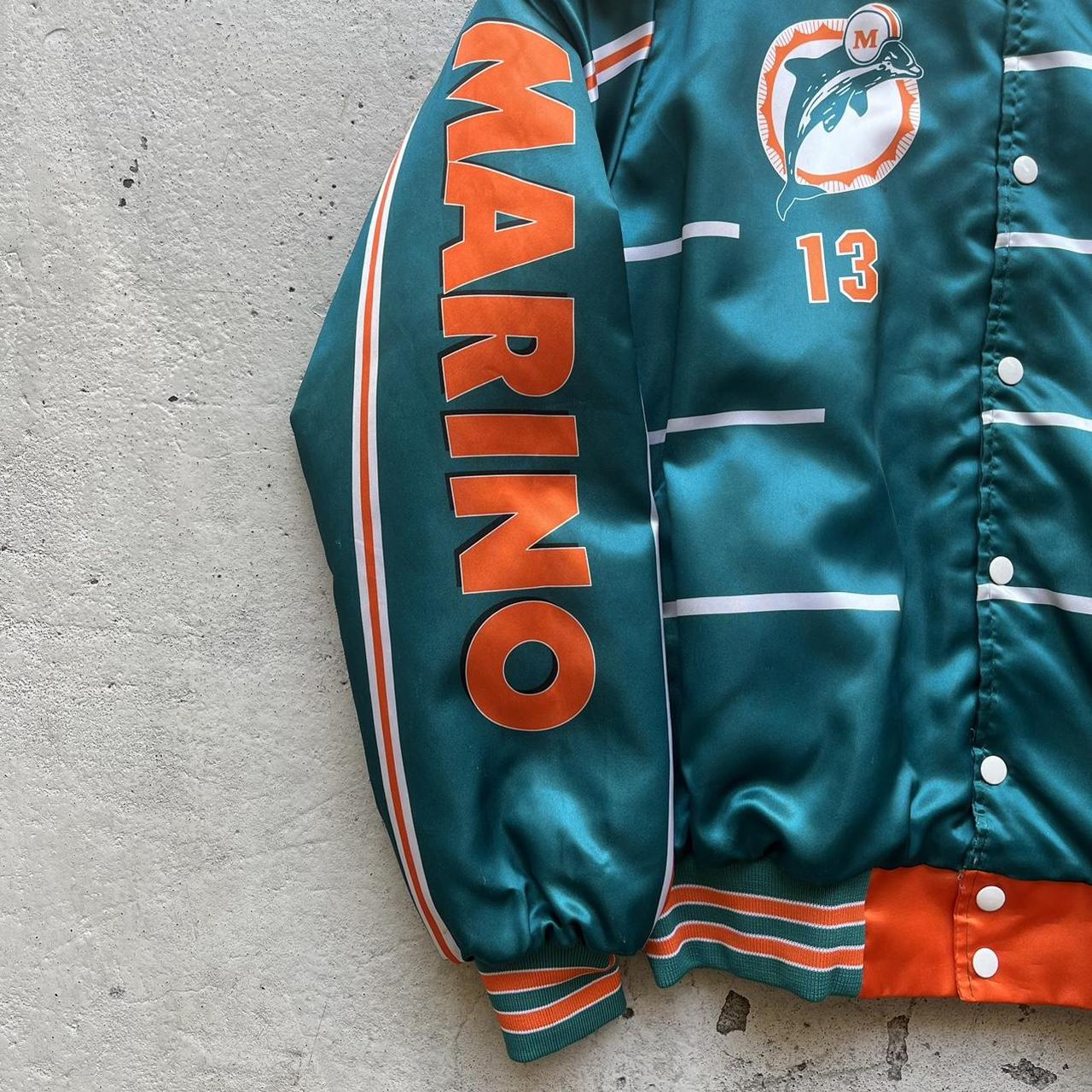 Miami Dolphins Fanimation Satin Jacket L