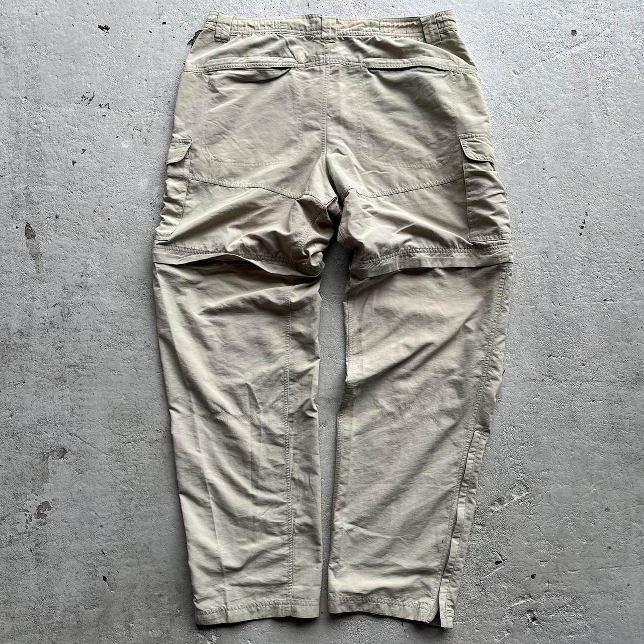00s PIKO Y2K baggy nylon cargo pants XL-