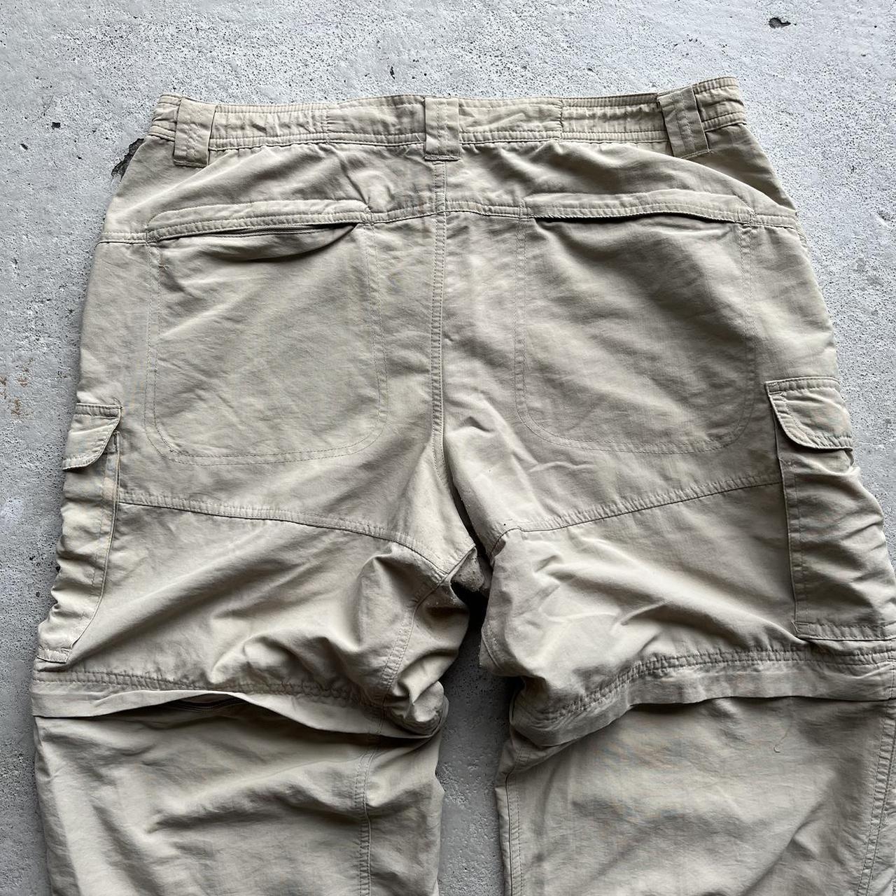 00s PIKO Y2K baggy nylon cargo pants XL-